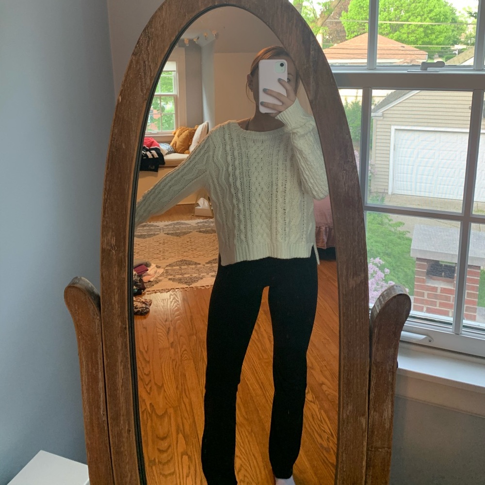 White sweater
